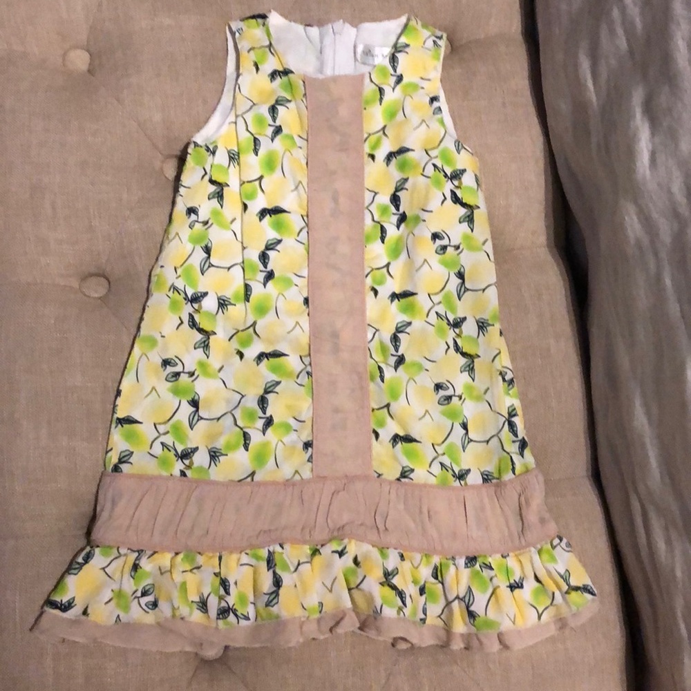 Trish Scully Child Lemon Meringue Sheath dress